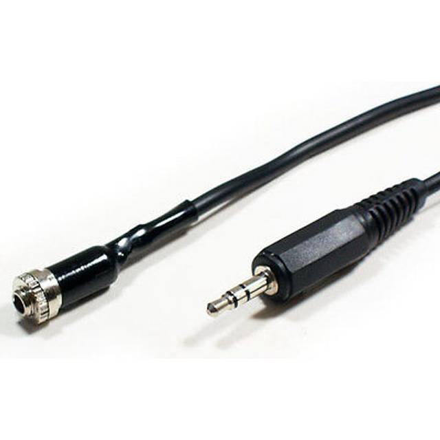 2m 3.5mm Jack Plug To Socket Panel Chassis Mount Cable Wall Extension Audio Lead