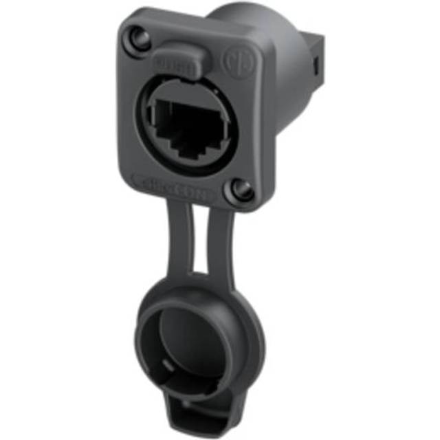 Neutrik RJ-stikforbindelse NE8FDIS-TOP Sort