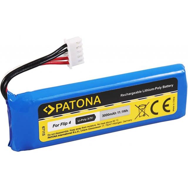 Batteri för JBL Flip 4 GSP872693 01 3000mAh