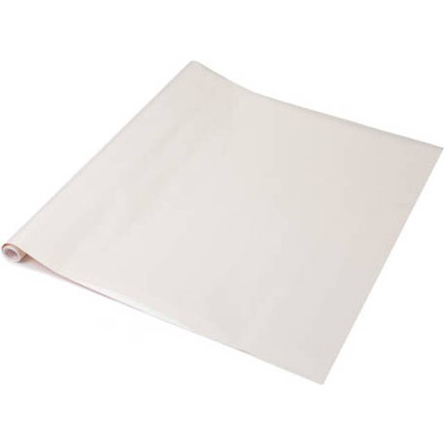 (67.5cm) GLOSSY LIGHT CREAM sticky back plastic vinyl wrap film (2m long)