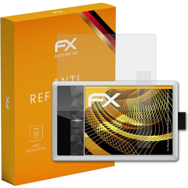 2x Screen Protection Film For Wacom Bamboo Fun Pen&touch S Matt&shockproof