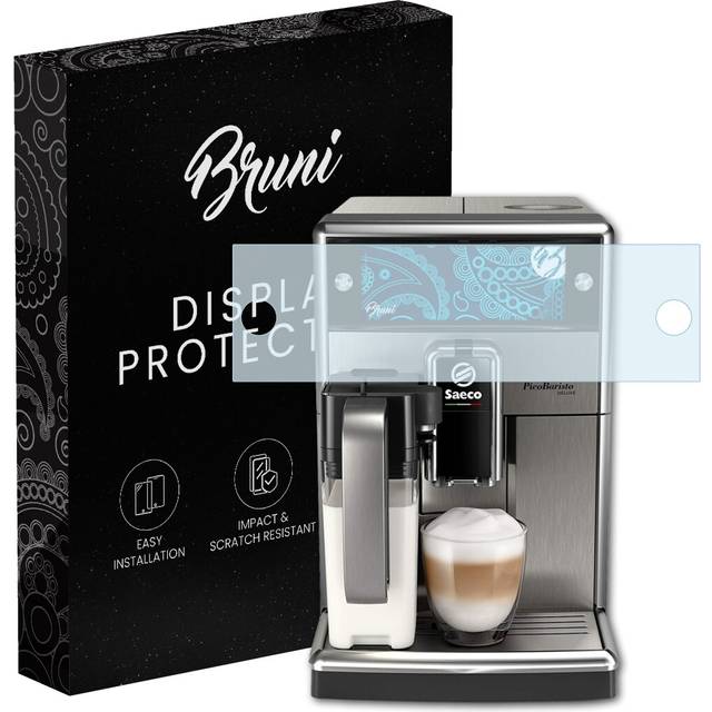 Bruni 2x Screen Protector For Philips Saeco Picobaristo Deluxe Sm5573/10
