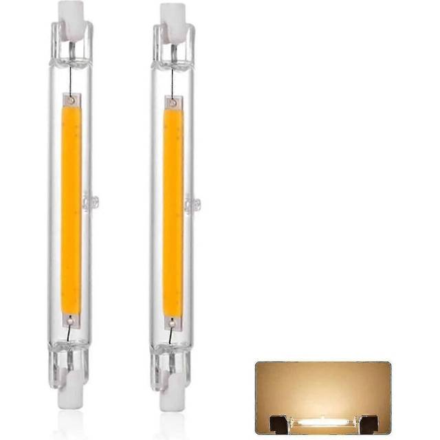 (1Pcs, One size) R7s Led Bulb 118mm 30w Dimmable, Warm White 3000k 3000lm, Linear Replace J118 300w Halogen Lamp, 360-c