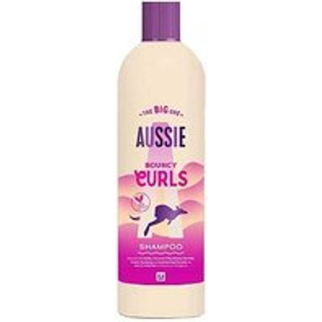 Aussie Bouncy Curls Shampoo 400ml. Gently Cleanses and Moisturises Wavy and Curly Hair