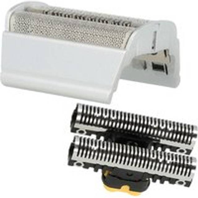 Combi-Pack Shaving Part compatible with Braun Flex xp/xp ii 5600, 5610, 5611 Electric Shaver, Foil + Blades, Black/Silver - Vhbw