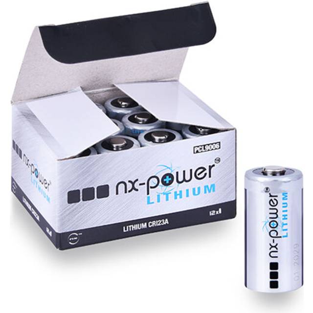 Nx - Lithium Battery Nx Cr123 Box Of 12 3v 1.45ah