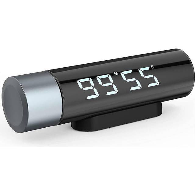 (As show, One size) Digital Kitchen Timer Magnetic Kitchen Alarm Timer Countdown Timer With Hd Lcd Screen Timer Egg Timer With Rotary Button Adjustmen