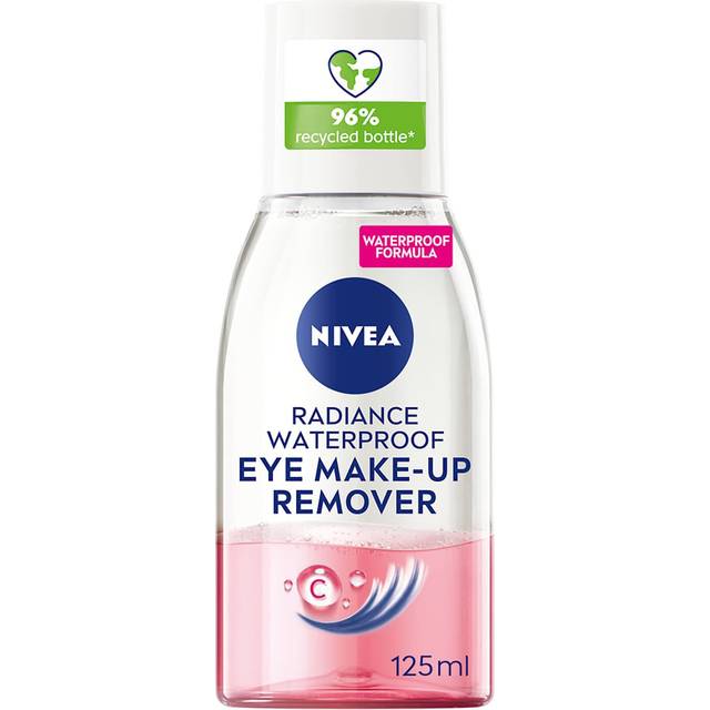 Nivea eye make-up remover radiance waterproof eye make-up remover - 125ml