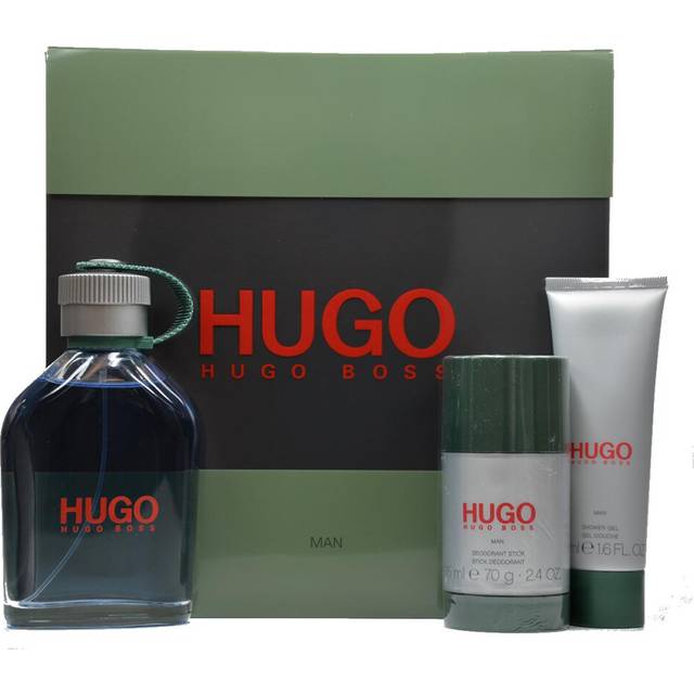 Hugo boss Cofanetto idea regalo Hugo Eau de toilette 125 ml, gel doccia Hugo 50 ml e deodorante stick Hugo 75 ml