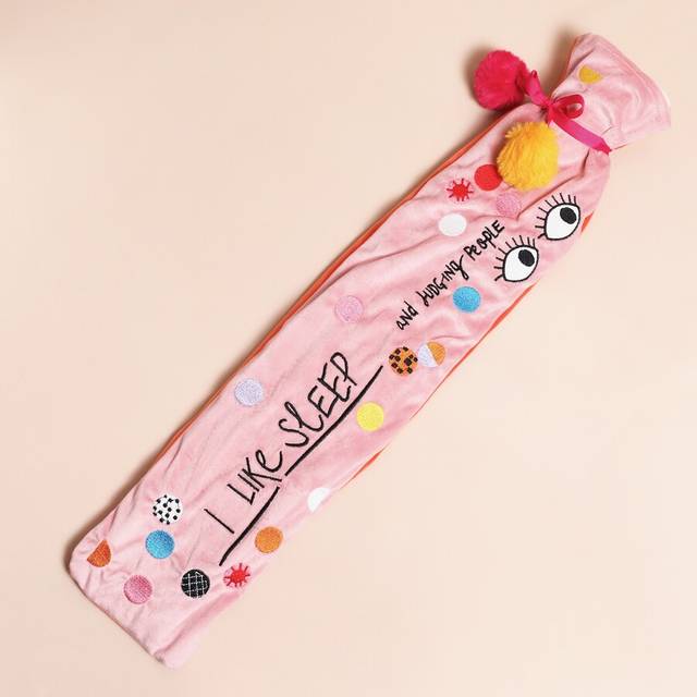 House Of Disaster Small Talk ‘I Like Sleep’ Hot Water Bottle