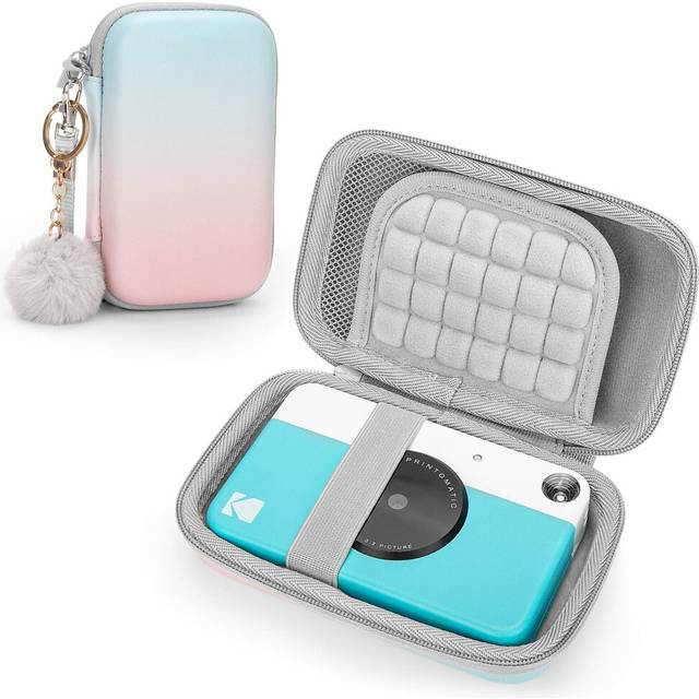 Case for Kodak Printomatic Digital Instant Print Camera/Step Instant Printer/Instax Mini EVO Hard Organizer Portable Carry Travel Cover Storage Bag