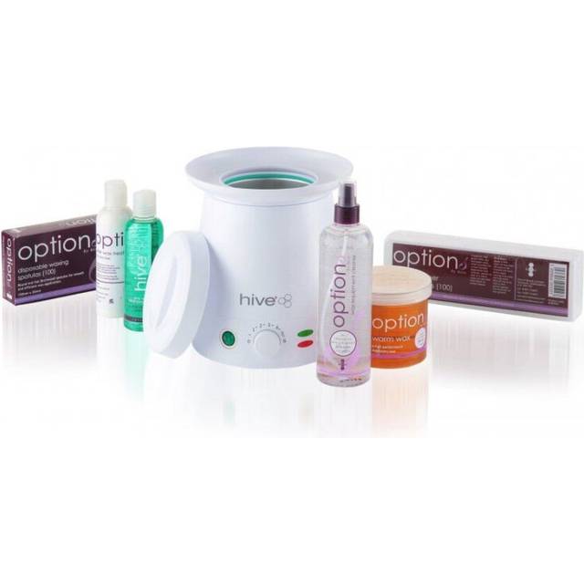 Hive Of Beauty Waxing Neos Heater Depilatory Or Paraffin Wax Lotion 500cc Kit