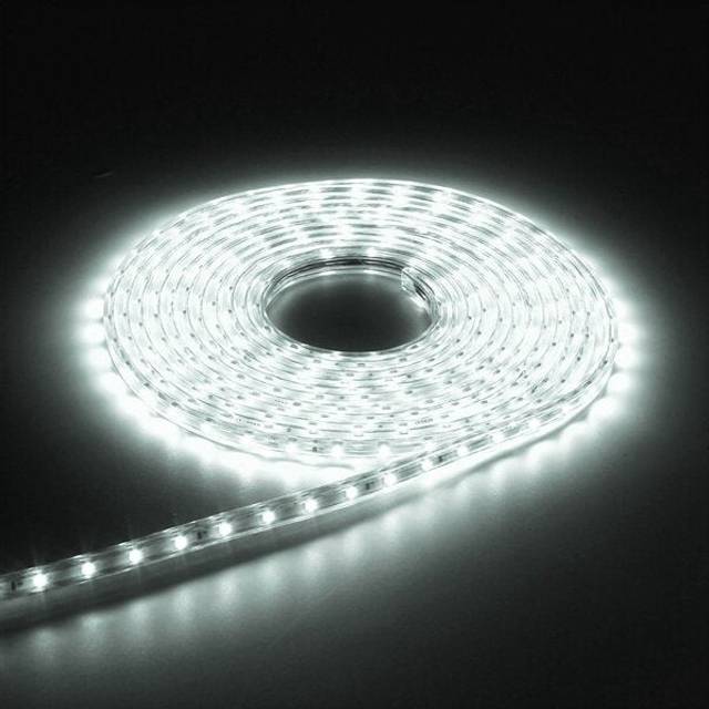 (Pure White) 200CM 3528 120LED 9.6W USB LED Strip Light TV Background Lighting IP65 Kit 5V