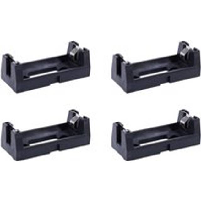 4x Plastic Case 3V for Cr123A Button Cell Batteries
