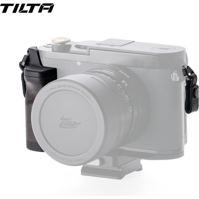 Tilta Mounting Baseplate With Grip Ta-t76-wg-b For Leica Q3 – Black