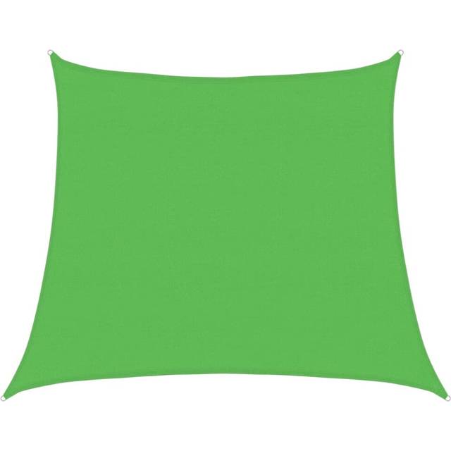 vidaXL Sunshade Sail 160 g/m² Trapezium Light Green 4/5x4 m HDPE