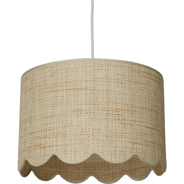 Lola Scalloped Edge Shade - Neutral