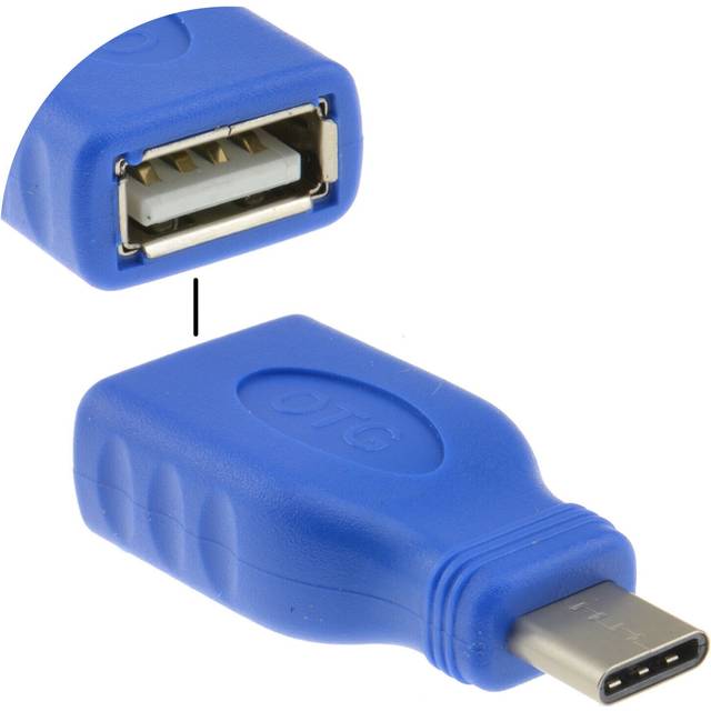 kenable USB 3.1 Type C Male to USB 2.0 Type A Female Socket Adapter with OTG