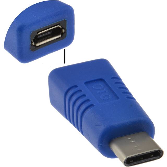 kenable USB 3.1 Type C Male to USB 2.0 Micro B Female Socket Adapter with OTG