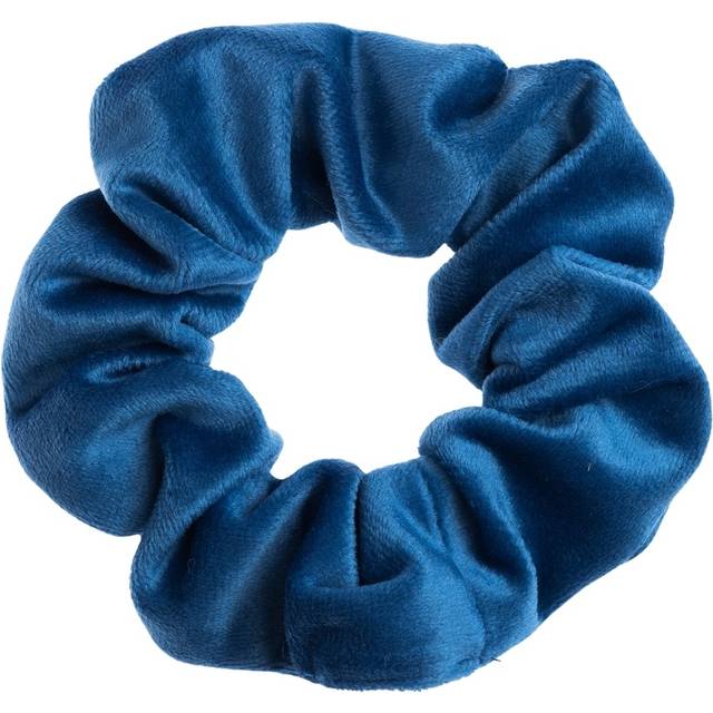 DARK Velvet Scrunchie Strong Blue