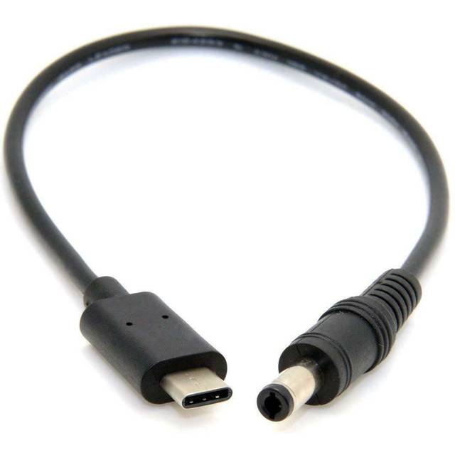 Usb 3.1 Type-c Male To Dc 5.5 X 2.5mm Female Power Jack Extension Charge Cable
