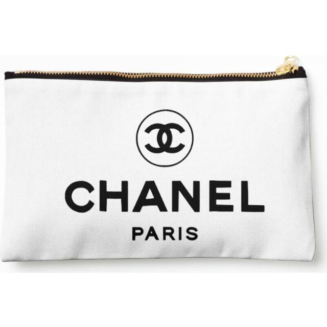 Makeup Bag  ZARA Cosmetic Organizer Tyvek Paper Bags Zipper Pouch