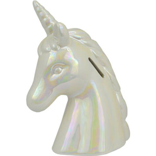 Unicorn ceramic money bank traditional money box with stopper unicorns gifts