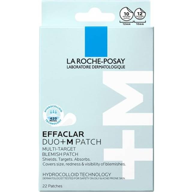 La roche posay effaclar duo+m multi-action spot patch with hydrocolloid technol