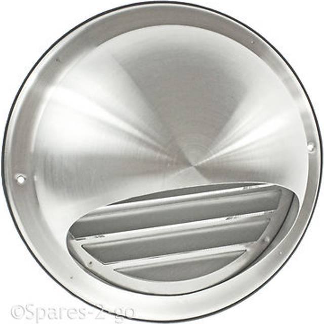 Stainless Steel Wall Air Vent Round Metal Insect Grille Ventilation 125mm 5