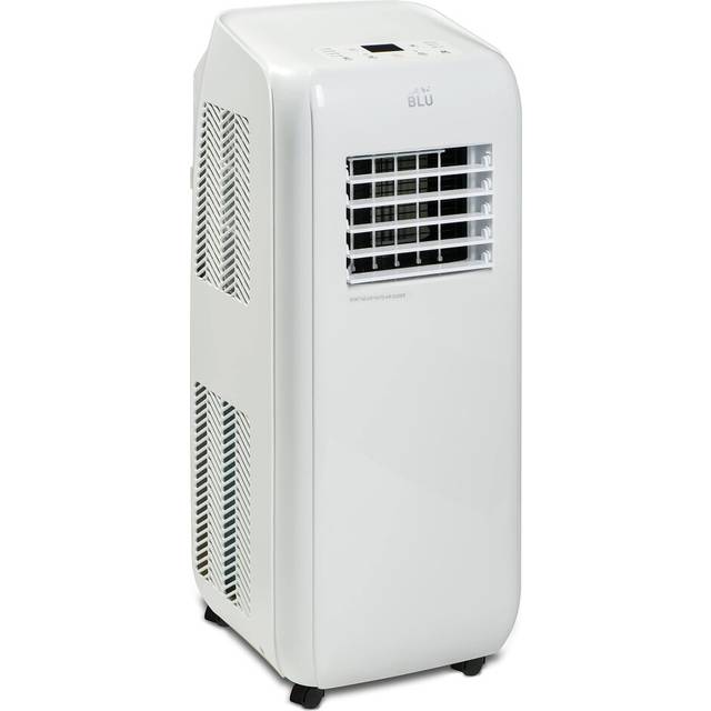 BLU-09 9,000 BTU Portable Air Conditioner Portable 3-1 Air Conditioner, Dehumidifier, Cooling Fan with 3 Fan Speeds, Window Sheet for UK Windows, Dig
