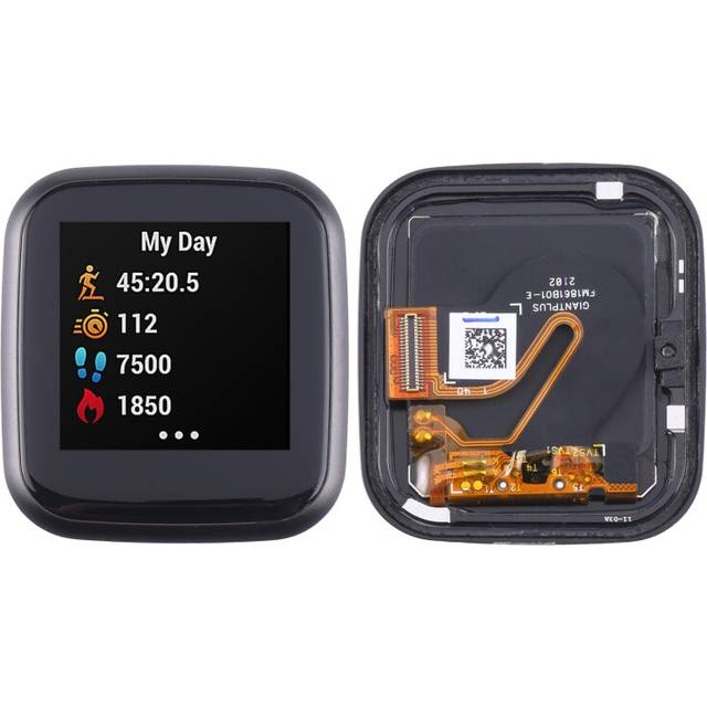 For Garmin Venu SQ Original LCD Screen with Digitizer Full Assembly(Black)