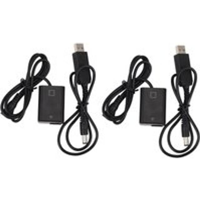 2X Np-Fw50 Dummy Battery usb Power Adapter (5V 2A) for A7R, A7, A7S, A7S ii, A5000, A5100, A6000, A6500, A33, A35, A55, Alpha NEX-3, NEX-5, NEX-7,