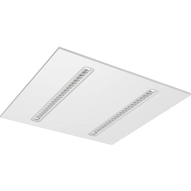 Kosnic Nevis Twin-Strip CAT2 CCT LED Ceiling Panel 27W