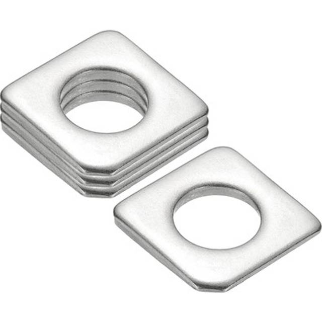 4pcs M20 Beveled Square Washers,20x40mm 304 Stainless Steel Spacer Missing Angle