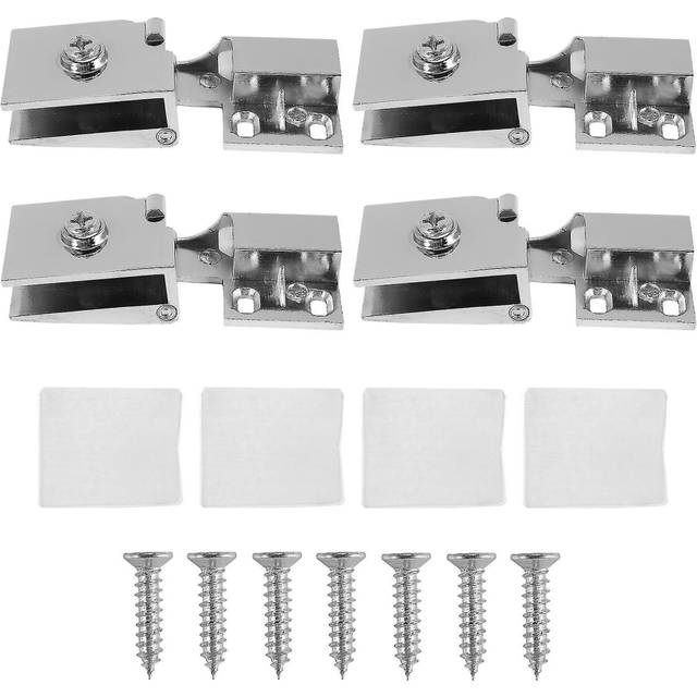 4 Pack Glass Door Hinges Glass Cabinet Door Wine Cabinet Hinge Glass