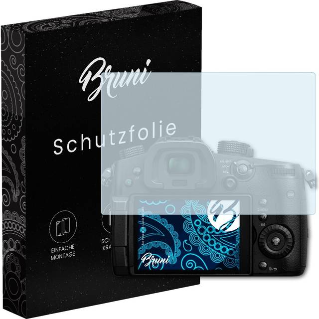 Bruni 2x Protective Film For Panasonic Lumix Dc-gh5 Screen Protector