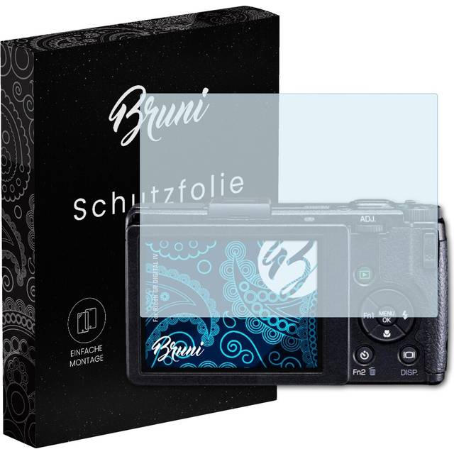 Bruni 2x Protective Film For Ricoh Gr Digital Iv Screen Protector