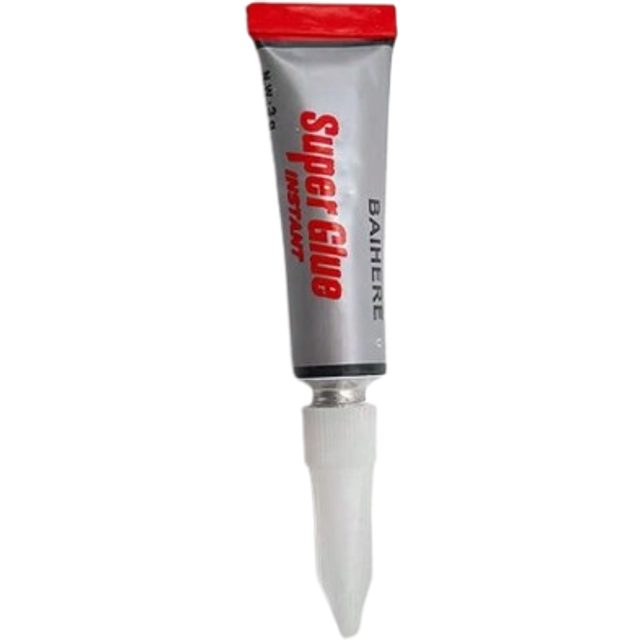 SHEIN Super Glue Ultra Gel Control, Clear Superglue For Plastic, Wood, Metal, Crafts, & Repair, Cyanoacrylate Adhesive Instant Glue, Quick Dry - One 3 Gram