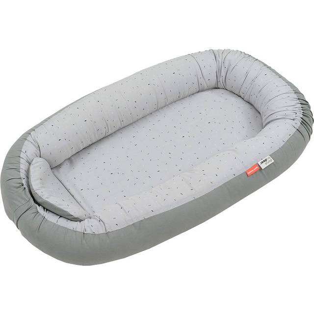 Done by Deer Cozy Nest Confetti Grey - Babynest guide - Babyhelp.dk