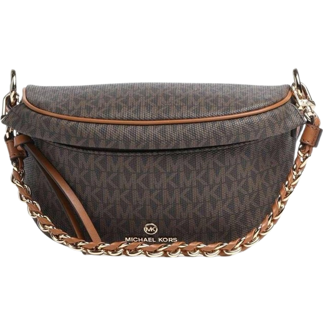 MK Slater Extra-Small Logo Sling Pack - Brown - Michael Kors - ONE SIZE
