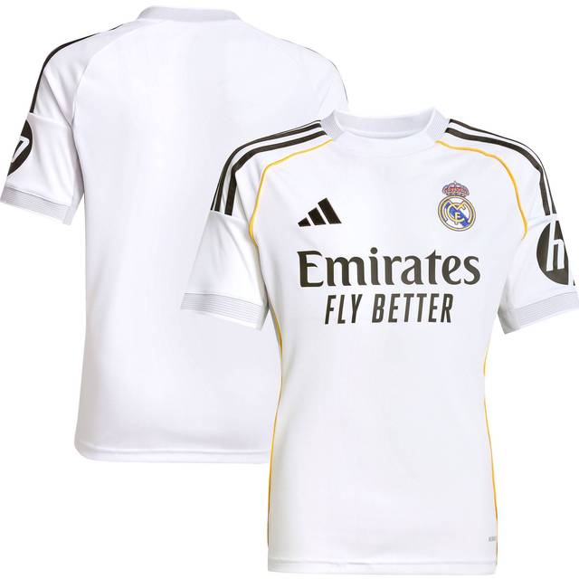 Kid's Replica adidas Real Madrid Home Jersey 25/26-ys