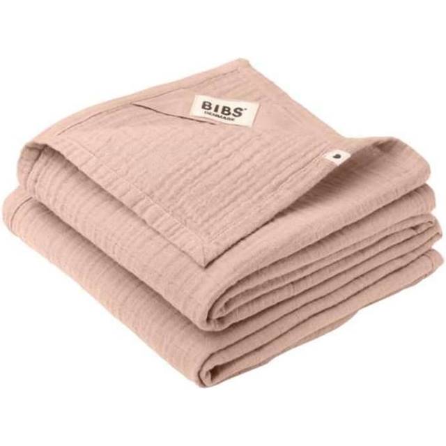 BIBS Muslin Cloth 70x70 cm Blush 2-pack - Multi