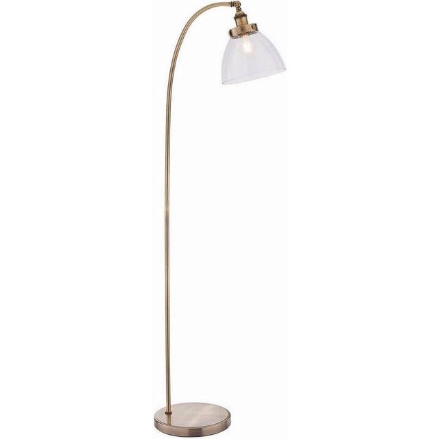 Led standard floor lamp adjustable standing lamp with lampshade for living room