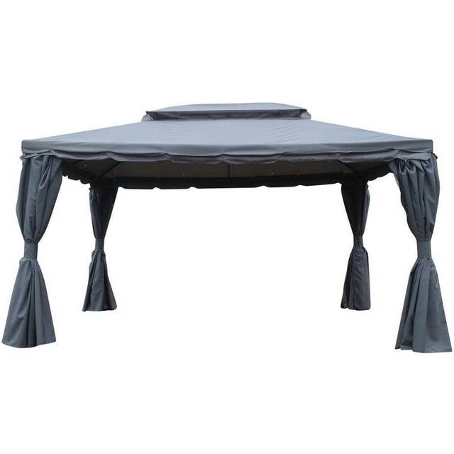 Venture Design Paviljongtak Leeds Gazebo 4x3m - Grå