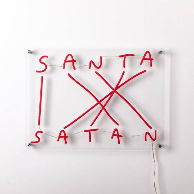Seletti SANTA SATAN LED Plugged Wall Lamp
