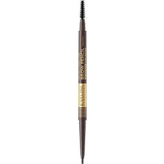 Eveline Cosmetics Micro Precise Eyebrow Pencil #03 Dark Brown