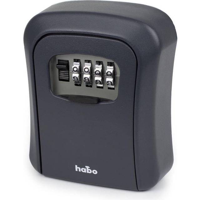 HABO NYCKELSKÅP 103 SVARTGRÅ 115X95MM