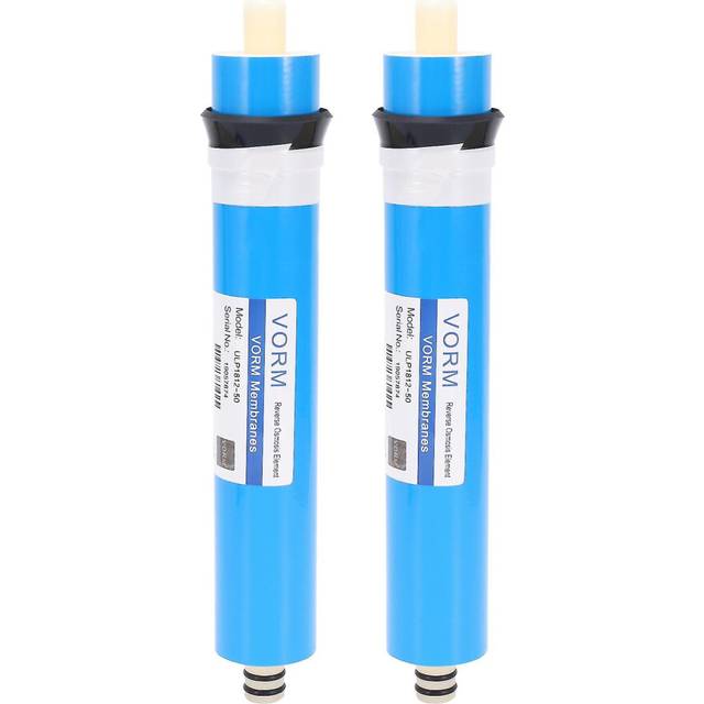 (As show, One size) 2pcs Ulp1812-50 Residential Water Filter 50 Ro Membrane Nsf Used compatible Reverse Osmosis System-D