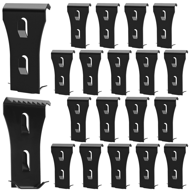 Metal Brick Clip Hooks No Drill Wall Coat Hanger, Outdoor Hanging Hook