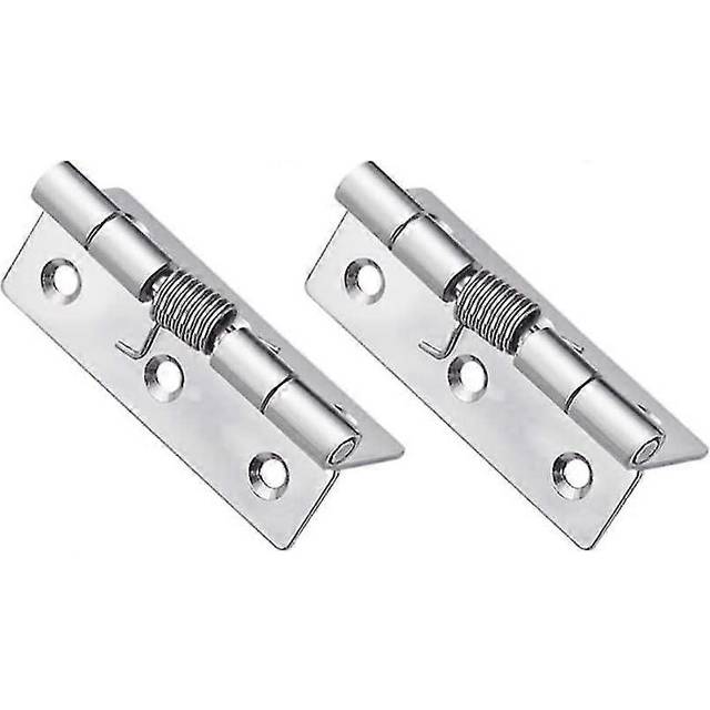 (38*31*1.5MM, One size) 2pcs Self-closing Spring Hinges, Stainless Steel Spring Door Hinges, Automatic Closing Hinges BAOPENG